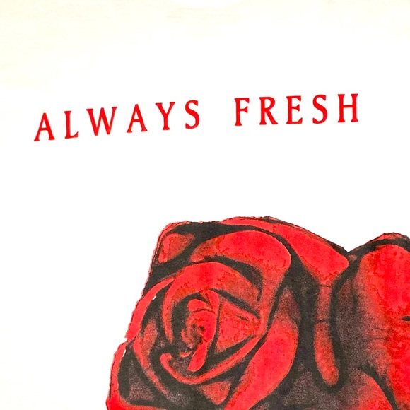 Fresh Laundry Tee - Always Fresh with Roses!  NWT!!! - Picture 5 of 7